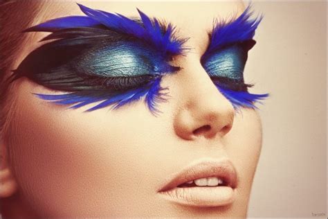 feather eye makeup|feather makeup look.